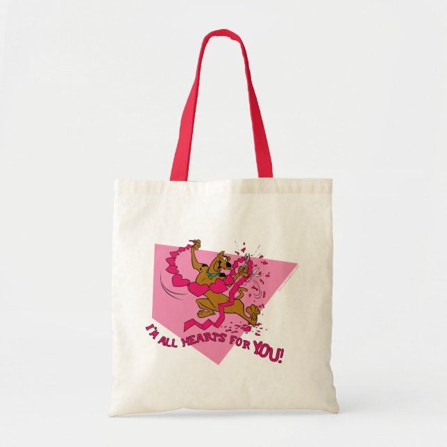Tote Bag Scooby-Doo - I'm All Hearts For You (Devant)