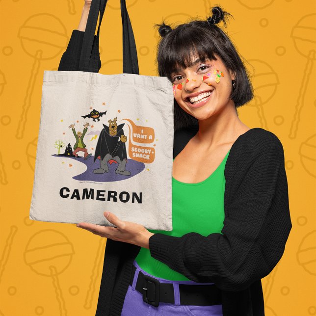 Tote Bag Scooby-Doo | Je veux un collant Scooby (Créateur téléchargé)