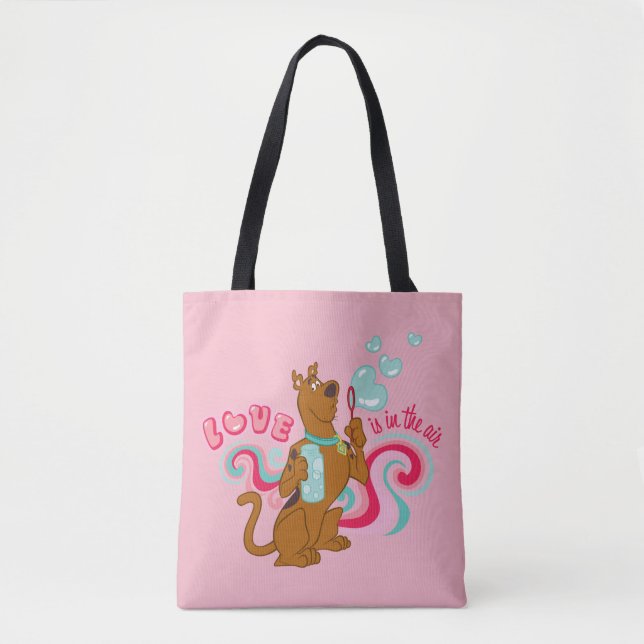 Tote Bag Scooby-Doo - L'Amour Est Dans L'Air (Devant)