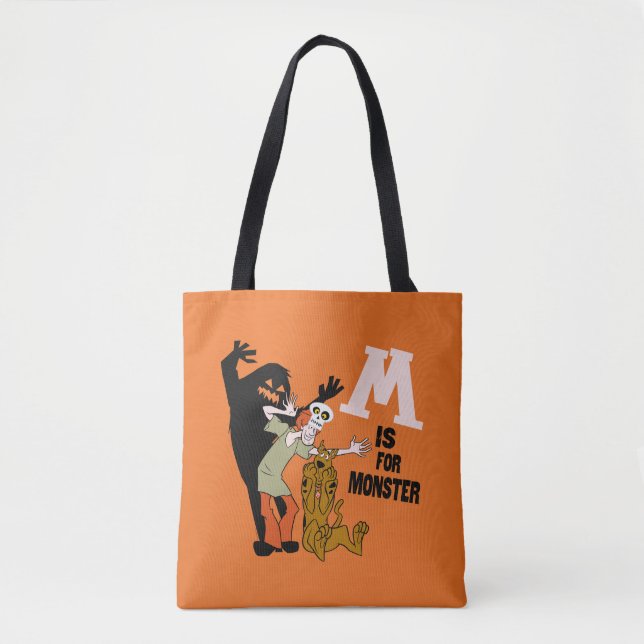 Tote Bag Scooby-Doo | M est pour Monster (Devant)