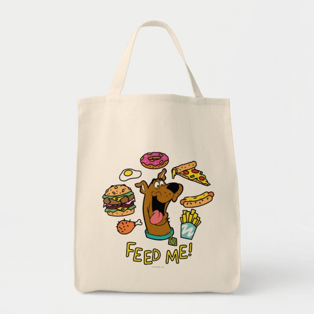 Tote Bag Scooby-Doo Me Nourrit ! (Devant)