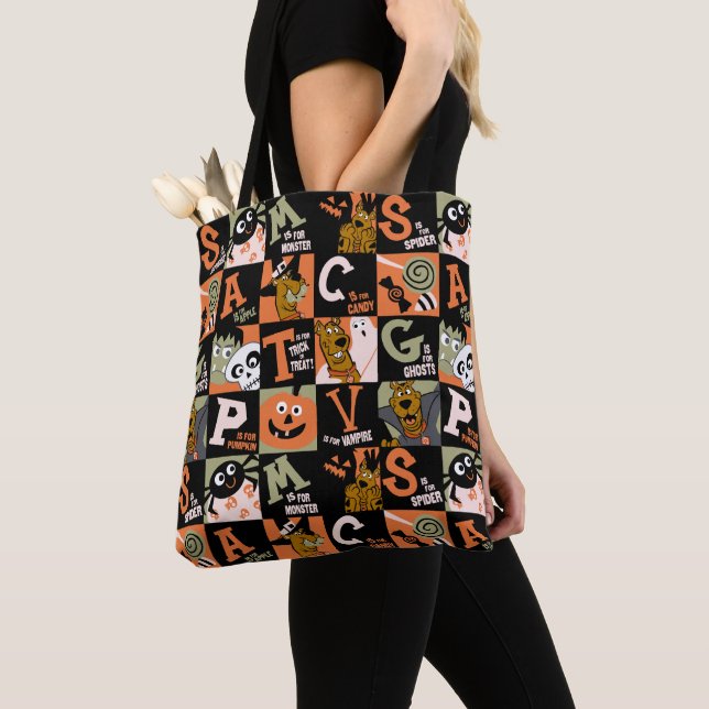 Tote Bag Scooby-Doo | Motif Halloween (De près)