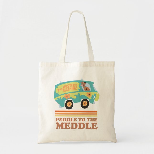Tote Bag Scooby-Doo Mystery Machine "Peddle to the Meddle" (Devant)