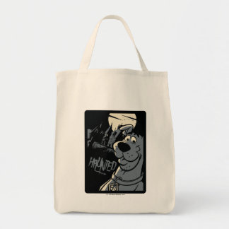 Tote Bag Scooby-Doo Noir Haunted Mansion Graphisme