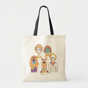 Tote Bag Scooby-Doo   Nos masques Halloween