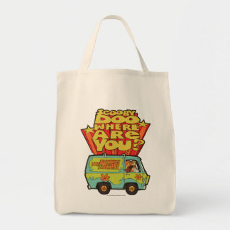 Tote Bag Scooby-Doo | "Où Es-Tu ?" Retro Cartoon Van