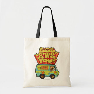 Tote Bag Scooby-Doo | "Où Es-Tu ?" Retro Cartoon Van