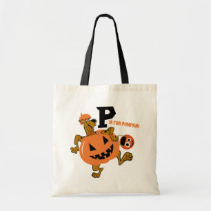 Tote Bag Scooby-Doo   P est pour le Citrouille