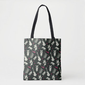 Tote Bag Scooby Doo Punk Guitare et Motif Amp