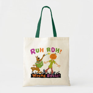 Tote Bag Scooby-Doo   Ruh Roh ! Mauvais sort !