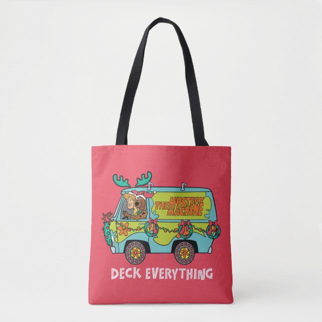 Tote Bag Scooby-Doo & Shaggy Dans La Machine Mystère De Vac (Devant)