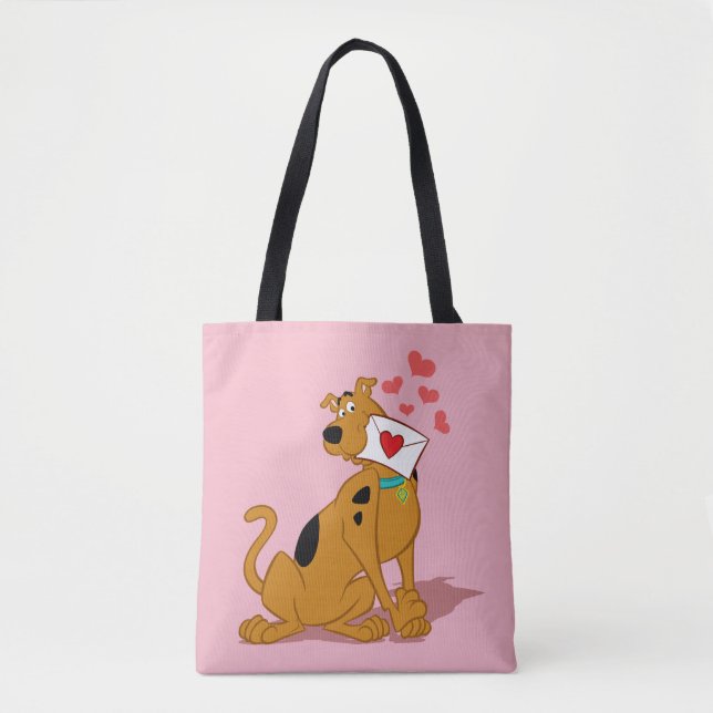 Tote Bag Scooby-Doo - Tenue de l'enveloppe Valentine (Devant)