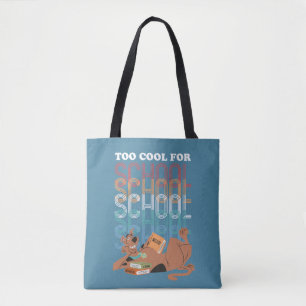 Tote Bag Scooby Doo Trop Cool Pour L'École