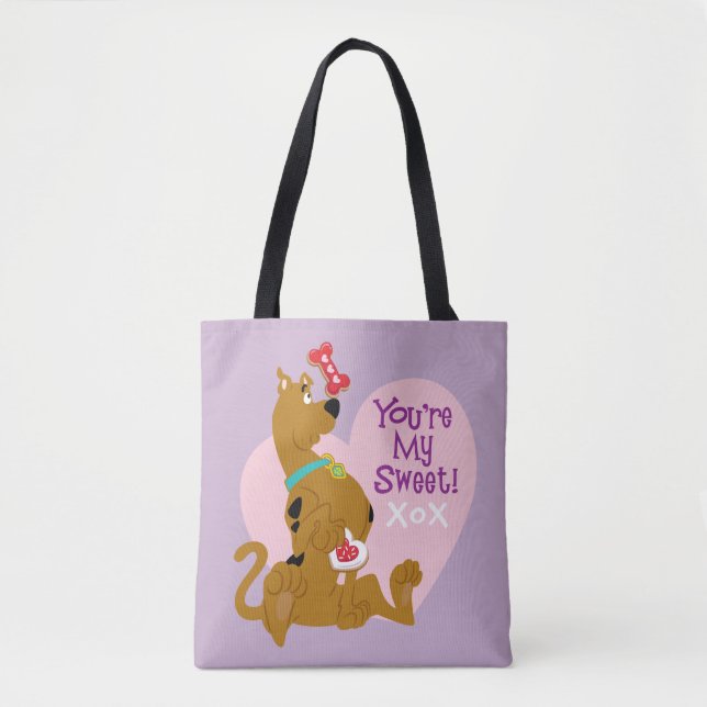 Tote Bag Scooby-Doo - Tu es ma douce (Devant)
