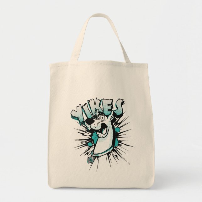 Tote Bag Scooby-Doo "Yikes !" Graphique demi-ton (Devant)