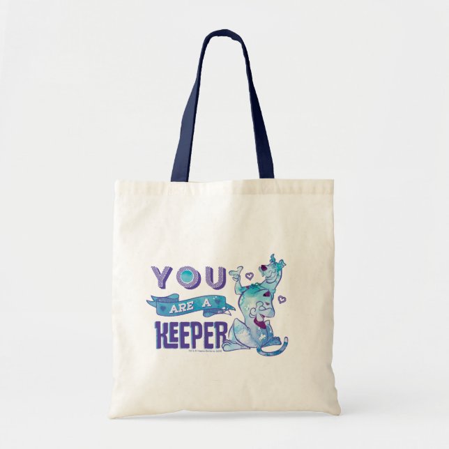 Tote Bag Scooby-Doo - You Are A Keeper (Devant)