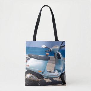 Tote Bag Scooter sur la plage Ephesus, Turquie