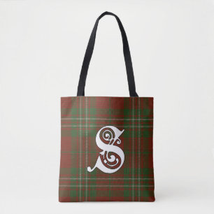 Tote Bag Scott Clan Tartan Monogram