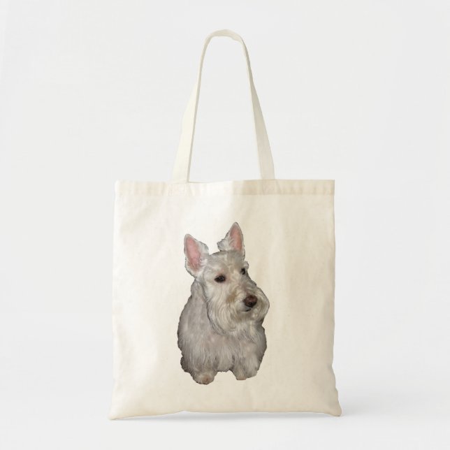 Tote Bag Scottie blond comme les blés (Devant)