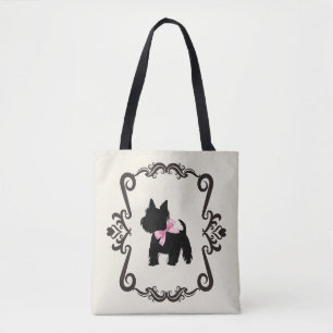 Tote Bag Scottie Silhouette