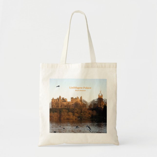 Tote Bag Scottish Linlithgow Palace Stewart Stuart Clan (Devant)