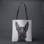 Tote Bag Scottish Terrier<br><div class="desc">Terrier écossais mignon.</div>