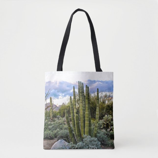 Tote Bag Scottsdale Succulent Sunset (Devant)