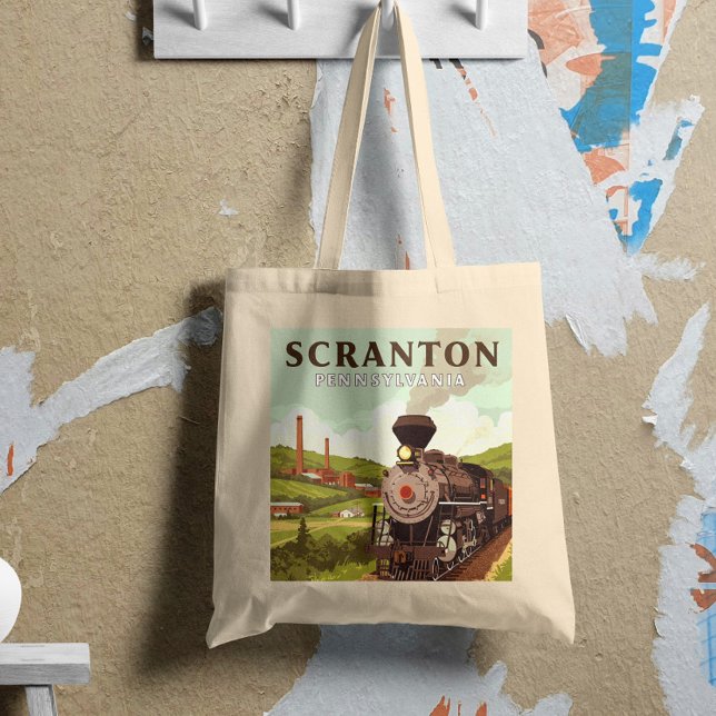 Tote Bag Scranton Pennsylvanie vintage (Créateur téléchargé)