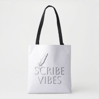 Tote Bag Scribe Vibes Écrivains Auteurs Poètes