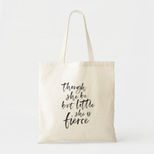 Tote Bag Script De Brève Petit Mais Fierce William Shakesp