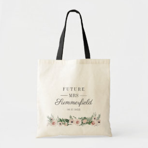 Tote Bag Script de la fête de mariage de la future Mme avan