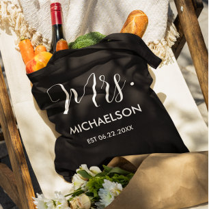 Tote Bag Script de typographie