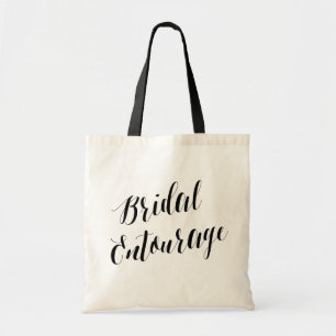 Tote Bag Script Entourage nuptial   Bachelorette Fourre-tou