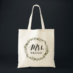 Tote Bag Script feuille Fourre-tout | Mme avec nom personna<br><div class="desc">Le cadeau parfait pour les futures mamans.</div>