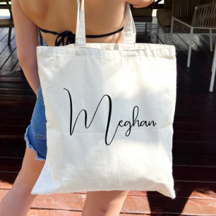 Tote Bag Script personnalisé mariage de bienvenue