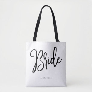 Tote Bag Script Whimsical   Mariée