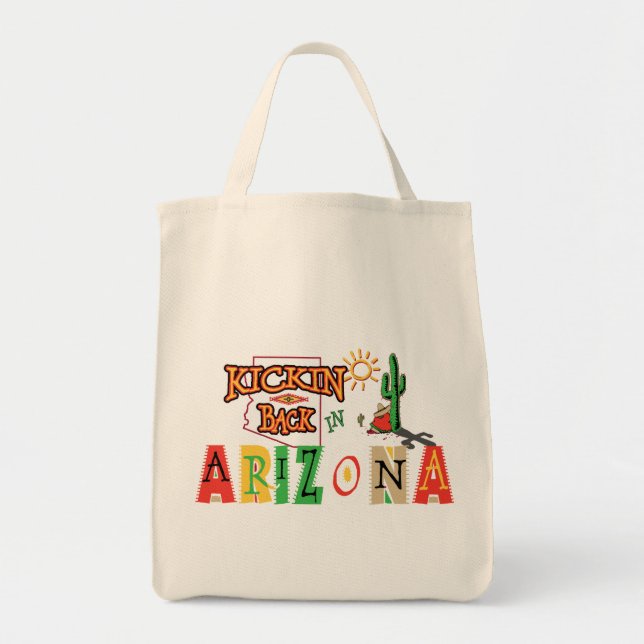 Tote Bag Se détendre en Arizona (Devant)