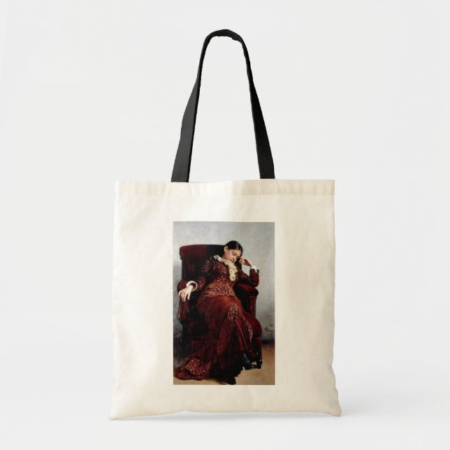 Tote Bag Se reposer, Ilya Repin (Devant)