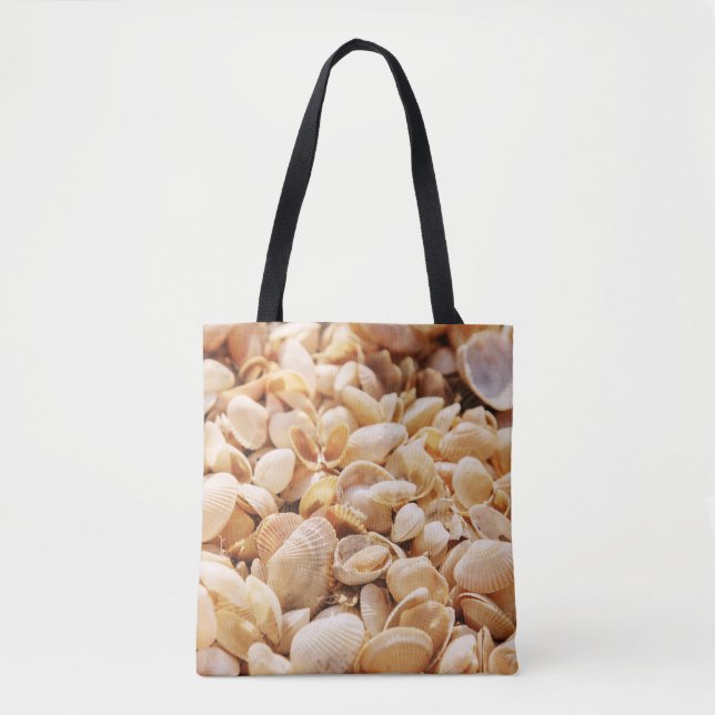 Tote Bag Sea Beach Shell : Arrière - plan texturé en été (Devant)