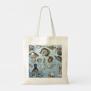 Tote Bag Sea Creatures de Ernst Haeckel Imprimer