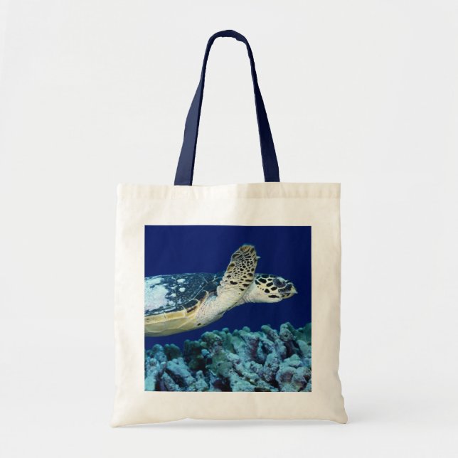Tote Bag Sea Life - Tortue de mer (Devant)