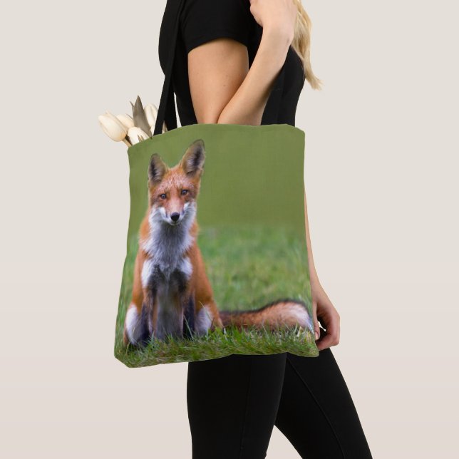 Tote Bag Séance de Fox rouge (De près)