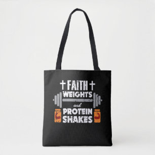 Tote Bag Séance d'entraînement chrétienne d'exercice
