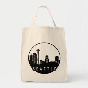Tote Bag Seattle Skyline
