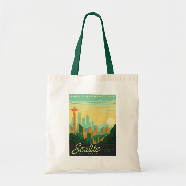 Tote Bag Seattle, WA (Devant)