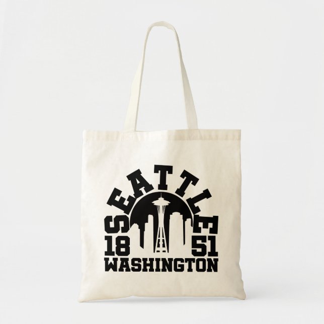 Tote Bag Seattle, Washington (Devant)