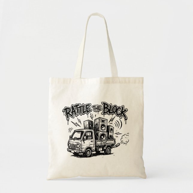 Tote Bag Secouer Le Bloc (Devant)