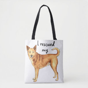 Tote Bag Secourir Canaan Dog