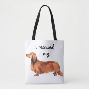Tote Bag Secourir Dachshund
