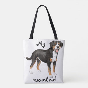 Tote Bag Secourir Entlebucher Mountain Dog